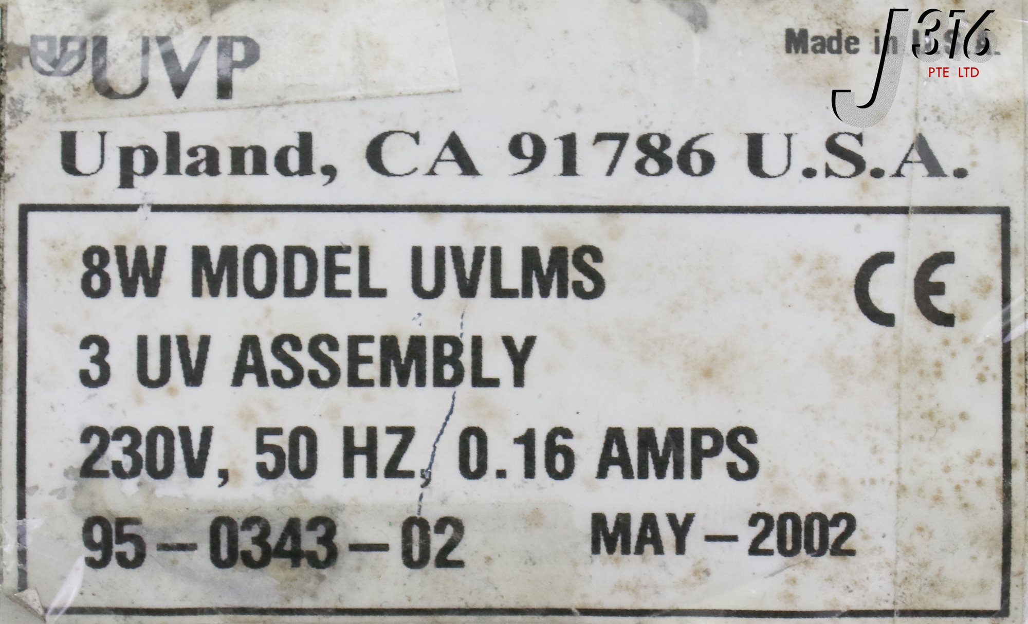 17328 UVP 8W 3UV MULTI-WAVELENGTH LAMP 95-0343-02 | eBay